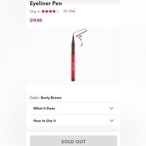 ONE/SIZE Point Made Waterproof Liquid Eyeliner Pen